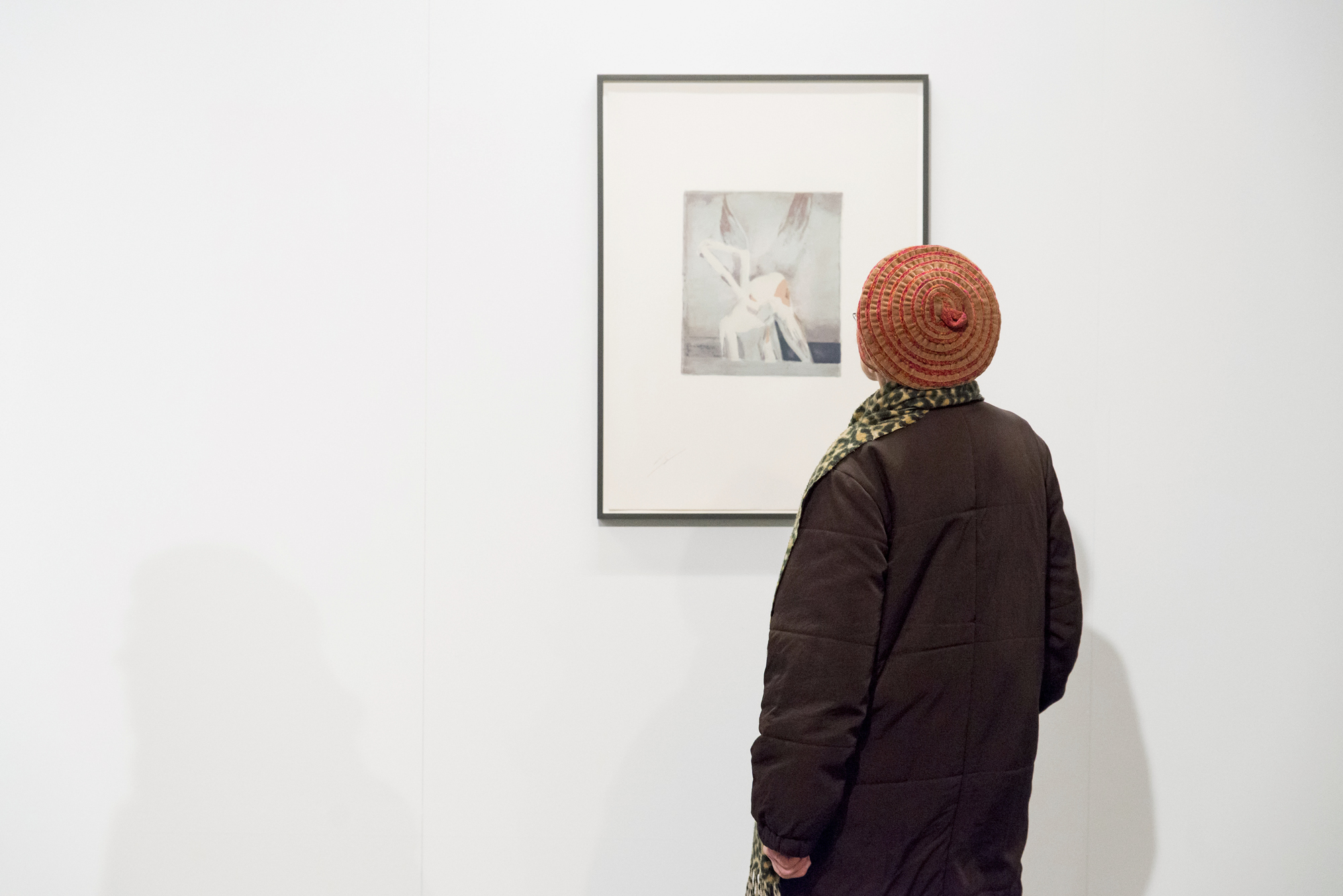 Vue de salle de l'exposition Luc Tuymans