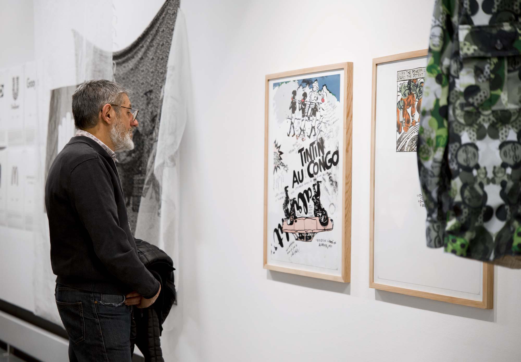 Vue de salle exposition Overprint overpr!t