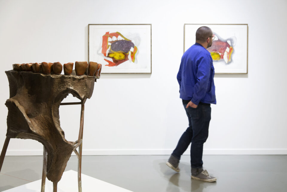 Vue de salle exposition Kiki Smith entre chien et loup