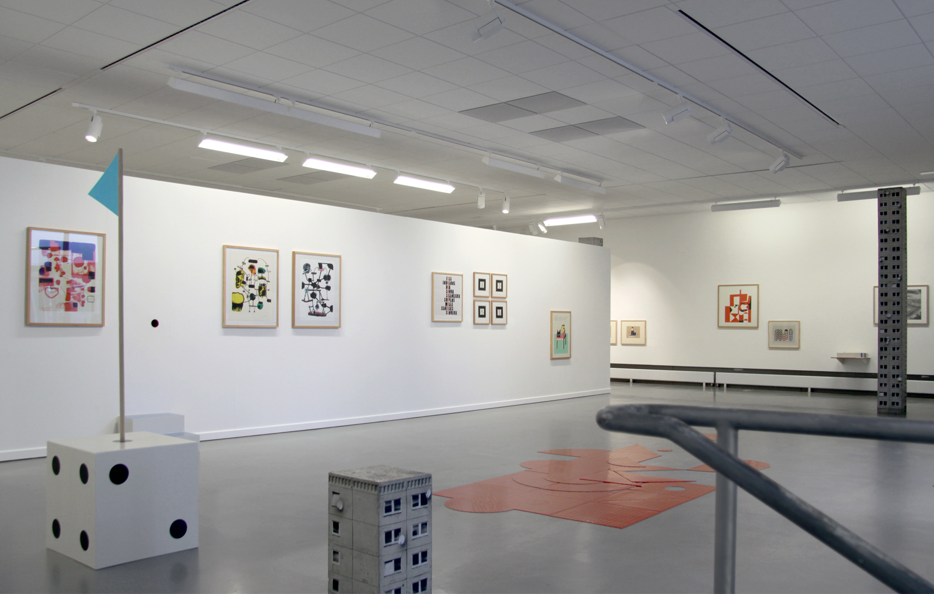 Vue de salle exposition tralala l'art