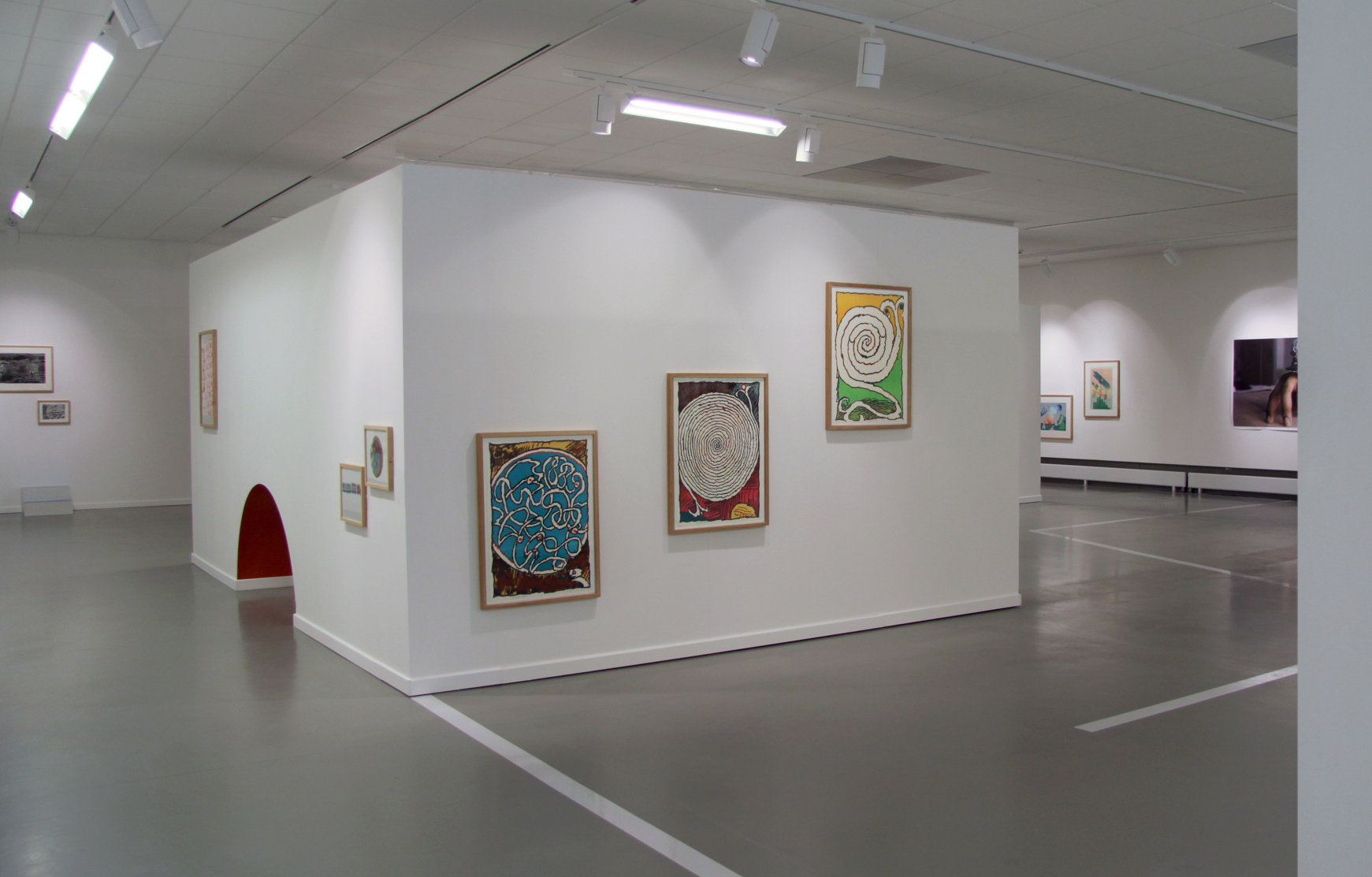 Vue de salle exposition tralala l'art