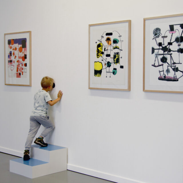 Vue de salle exposition tralala l'art