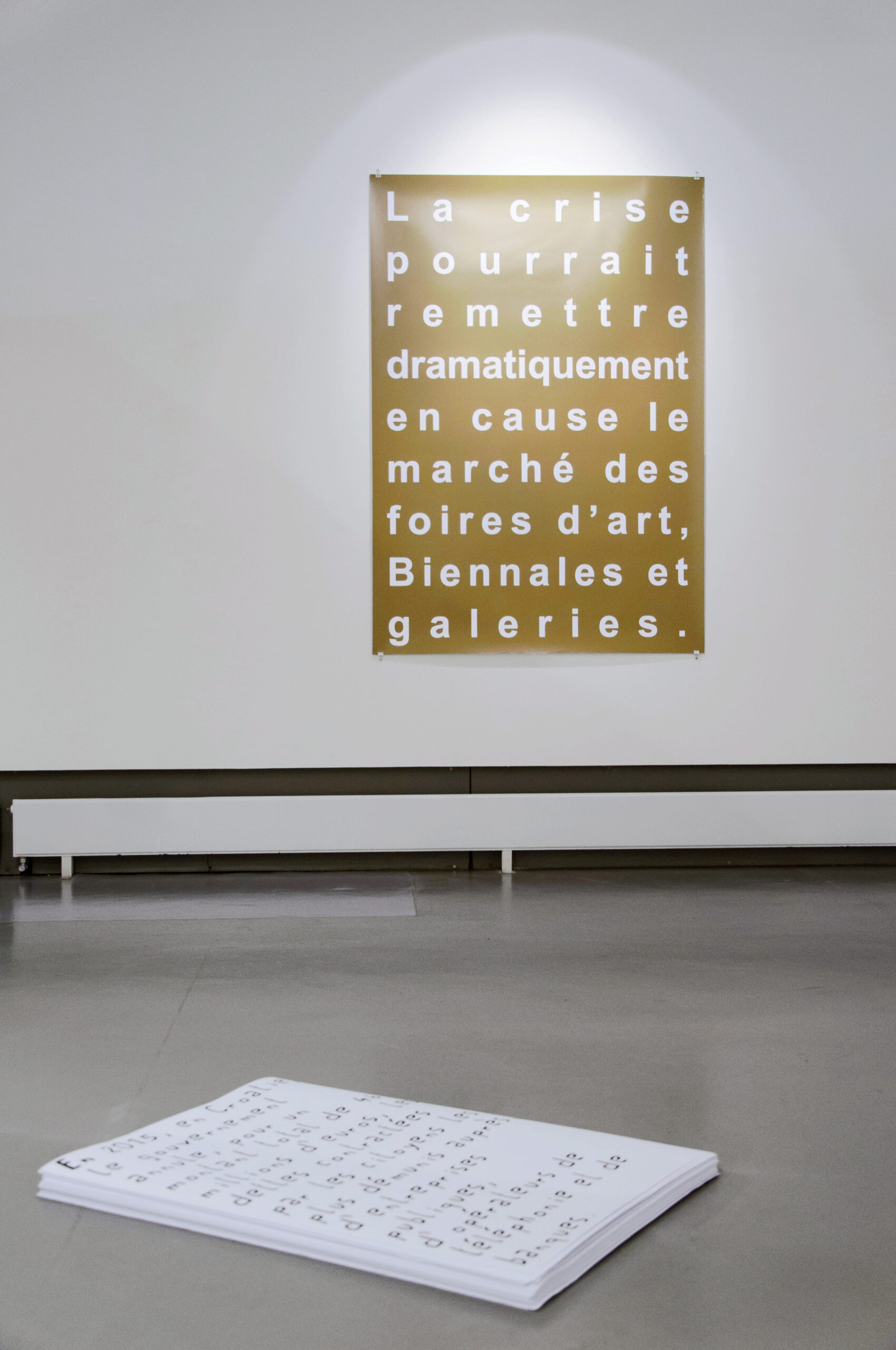 Salle expo bye bye his story 2021