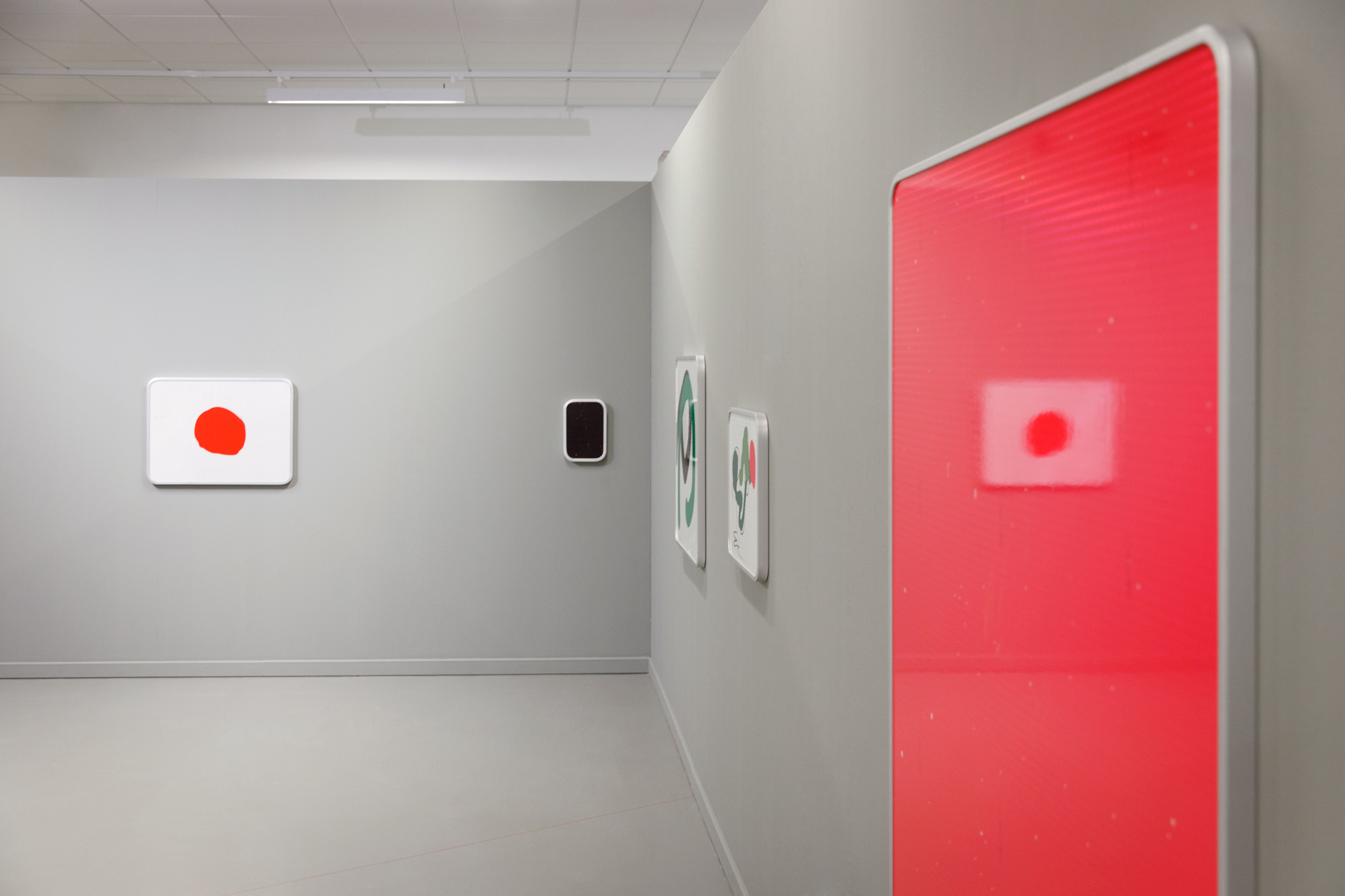vue de salle exposition Denicolai & Provoost – La stagione dell’amore