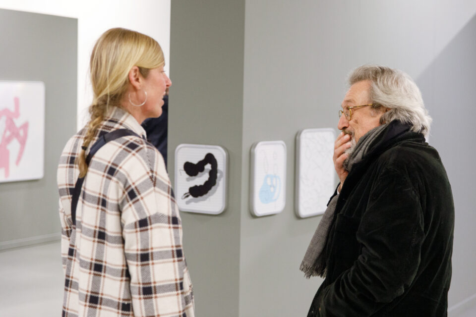 vue de salle exposition Denicolai & Provoost – La stagione dell’amore