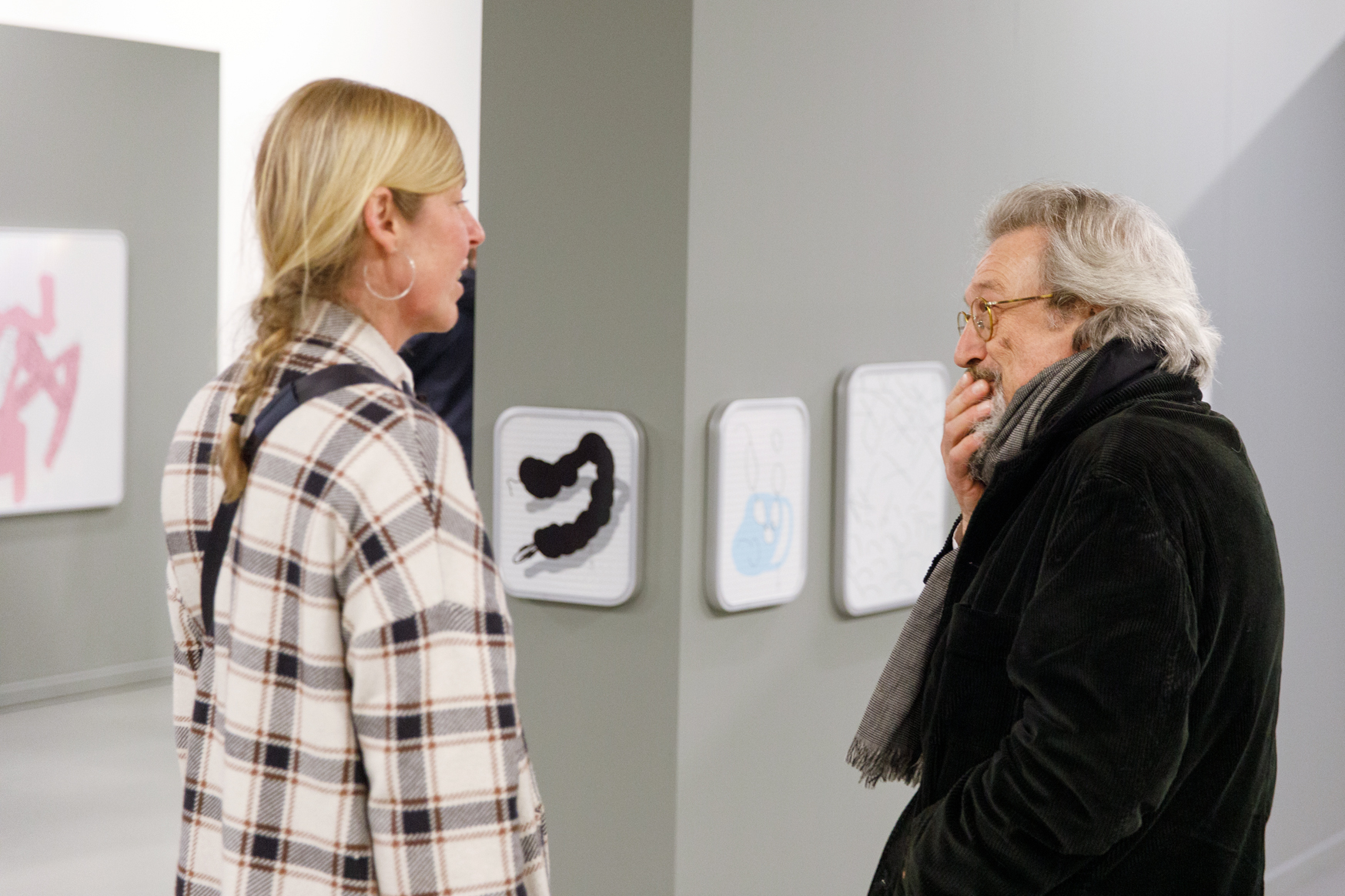 vue de salle exposition Denicolai & Provoost – La stagione dell’amore