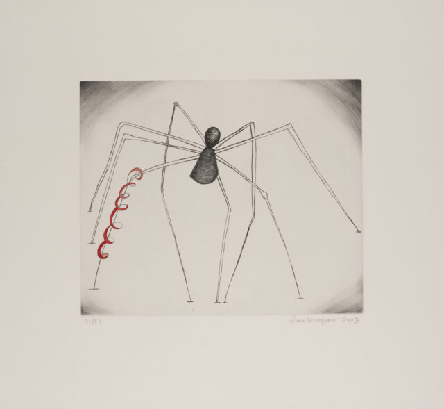 spider and snake, 2003 Louise Bourgeois Dire merci Jacqueline Cigrang