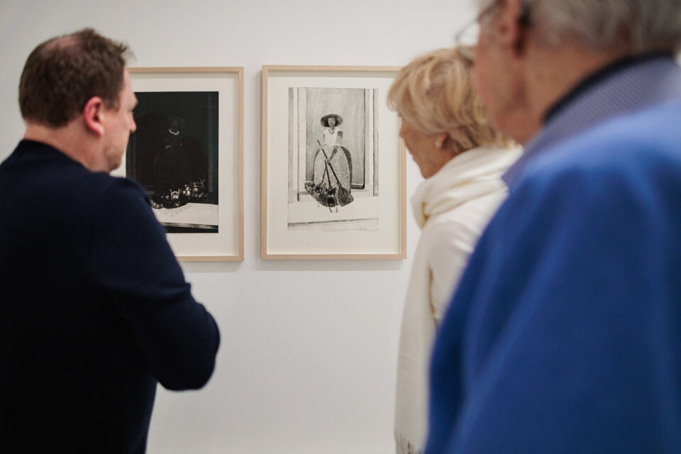 vue de salle exposition Celles & Ceux de Marchoul