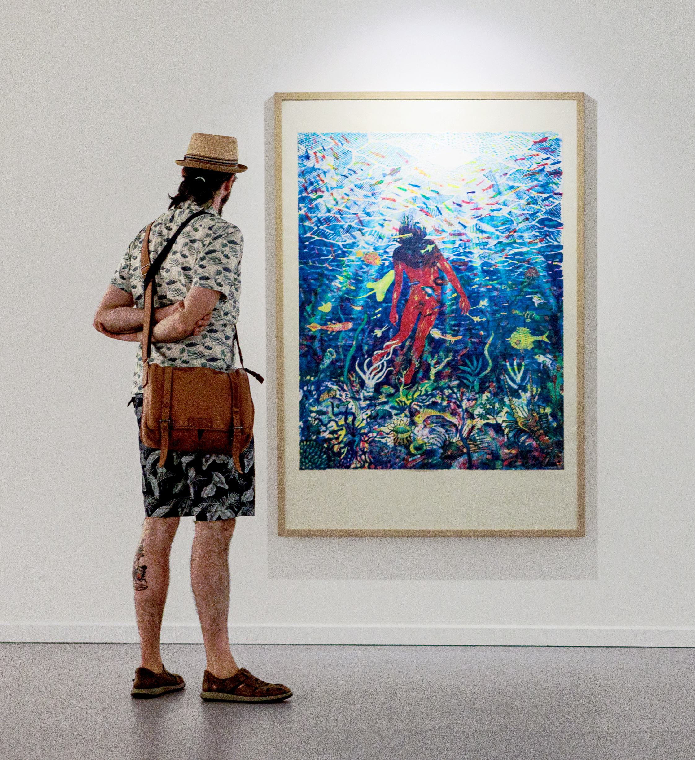 vue de l'expo brecht evens est pressé 2025