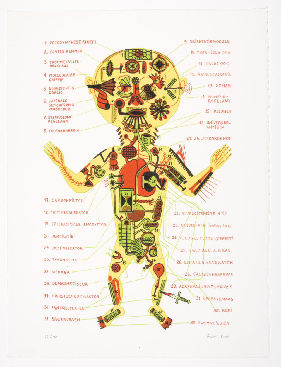 Brecht Evens est pressé 2025 transhumanisme